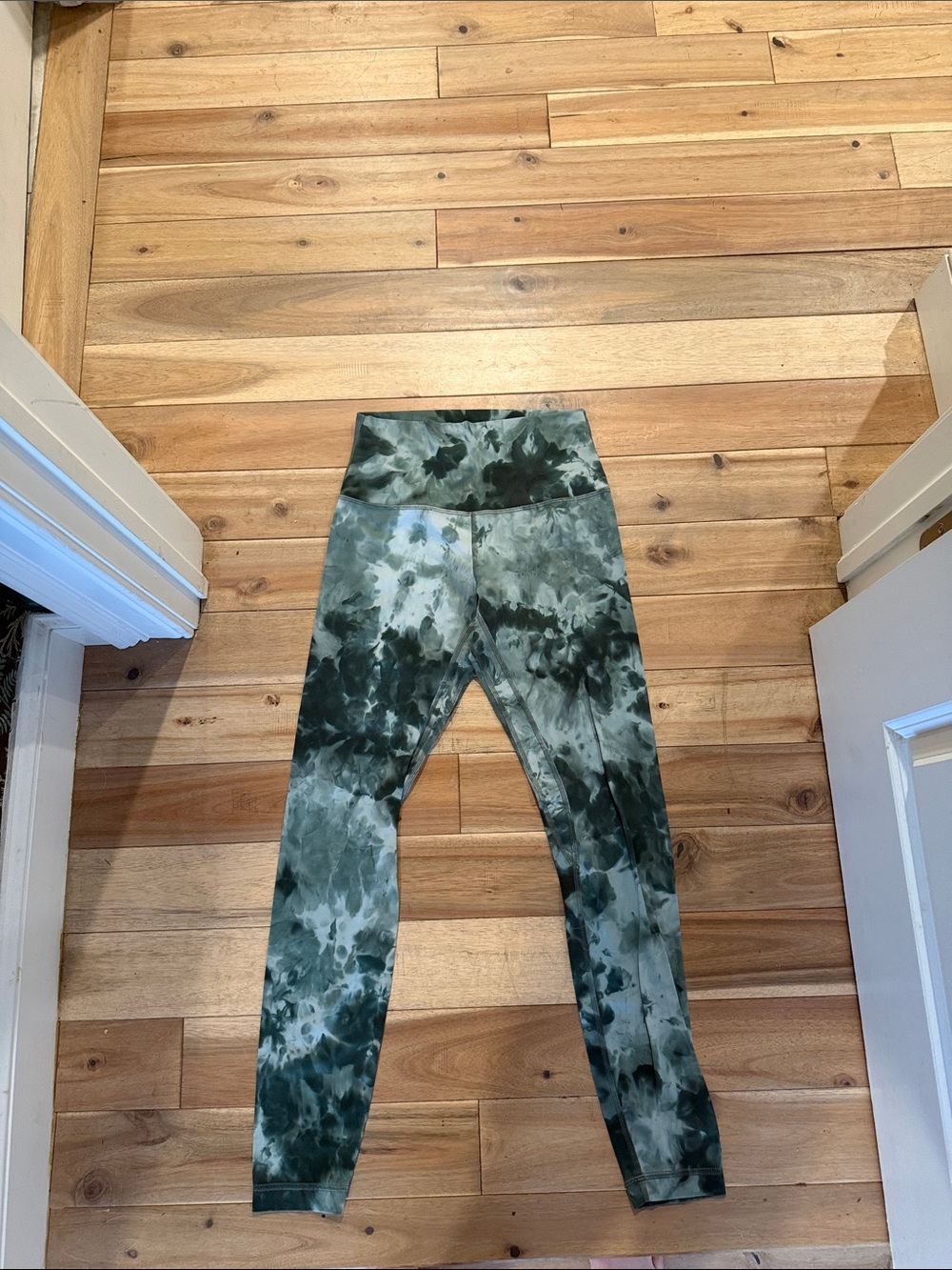lululemon athletica Align Green Tie-Dye High-Rise Leggings